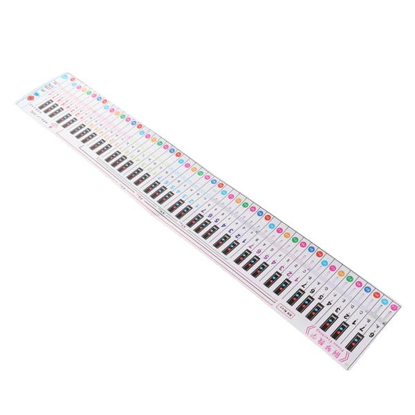 Piano Keyboard Note 88 Key Chart Bærbar Vanntett Læringsguide for Fingerøvelse
