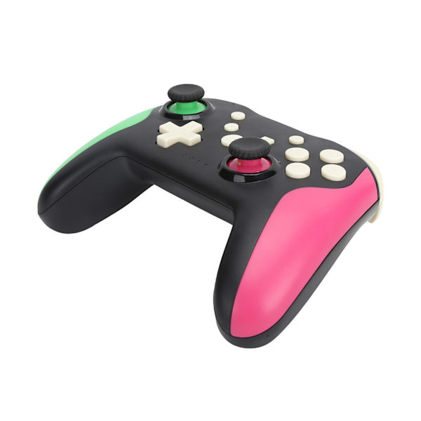 Trådløs 6-akset Gamepad Bluetooth Game Controller Dobbelt Vibrationsjoystick til SWITCH
