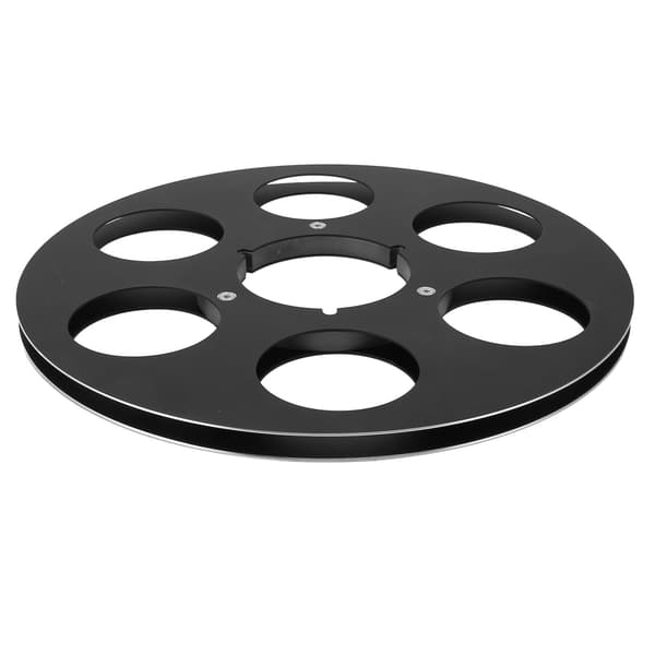 1/4 10,5 tommer tom spole 6-hulls aluminiumslegering universell åpen spole opptaksspole for Maxell Zonal Studer Nagra svart