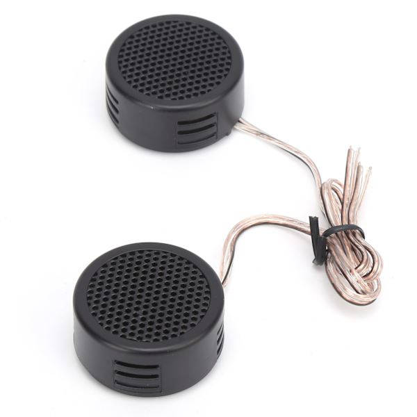 2 stk bilkuppel-diskant høyttaler 12V 500W høy effekt stereo klar lyd høyttaler universell