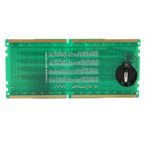 Computer Hukommelse Tester PCB Materiale Frem Reverse Tilgængelig Computer DDR4 Hukommelse Tester med LED til PC
