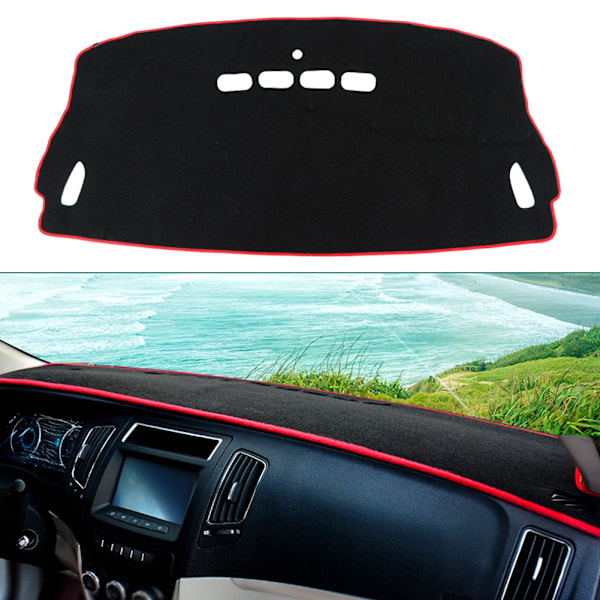 Bil instrumentbräda skydd Dash Mat Solskydd Dashmat passar för Buick GL8 2011-2015