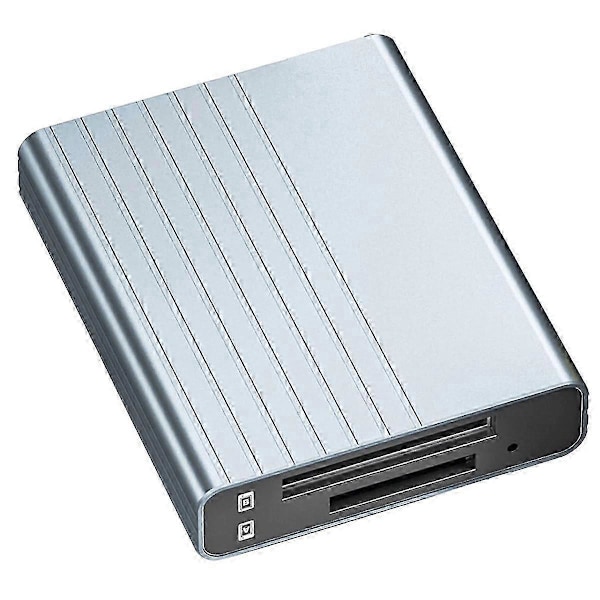 CFexpress Muistikortinlukija Tyyppi B + Tyyppi A 2-in-1 USB 3.1 Gen2 10Gbps Kortinlukija-adapteri Kaksiporttinen USB C / USB A
