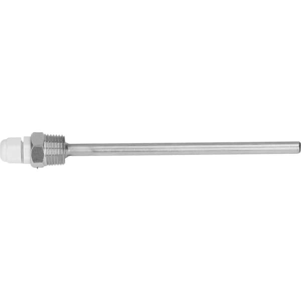 Temperatursensor til solvandvarmer med rustfri stålsonde, IP68 vandtæt, 164 mm
