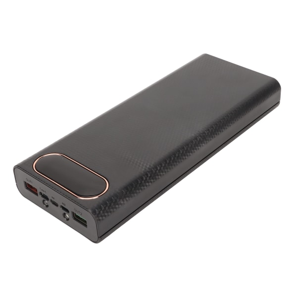 8x21700 Akkukotelo Hitsaus Ilmainen Power Bank Box Kit DIY Akkulaturi Case 22,5 W Pikalataus Musta