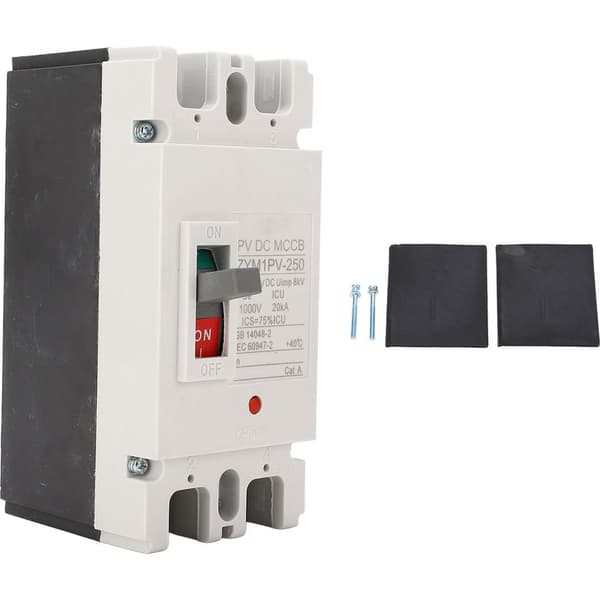 MCCB 200A 2P effektbryter for solcellebeskyttelse DC 1000V - Batteribryter