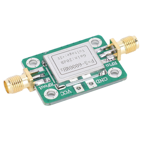 RF-modul Ultra Wideband Medium Power Amplifier med avskärmningshölje 5M-6GHz förstärkning 20dB