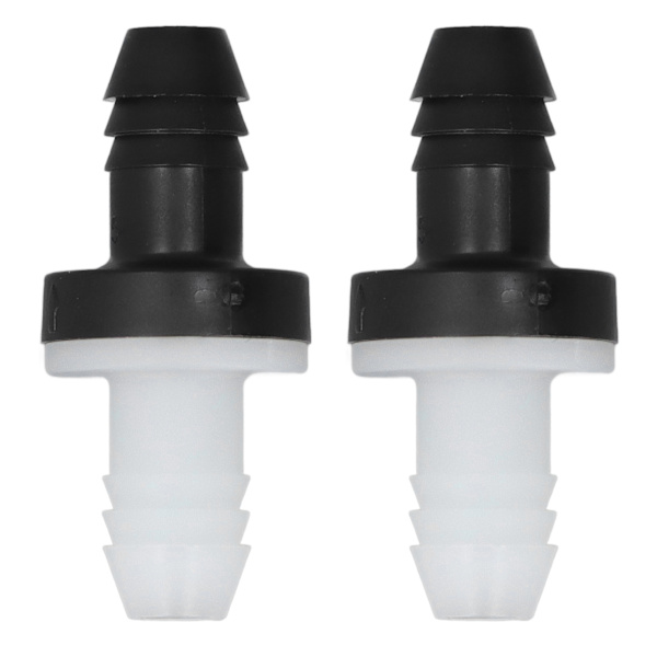 2 st backventil 3/8 tum 10 mm plast 1-vägs vatten backventil för luftkompressor akvariumpump bränsle gas vätska luft CDAV6