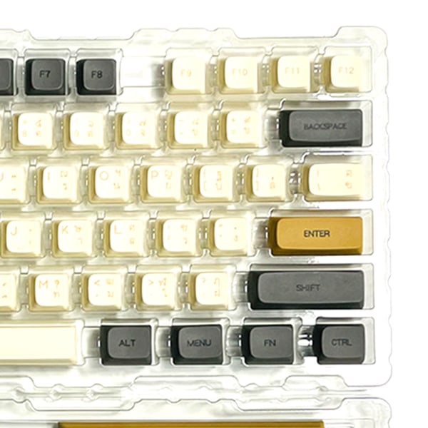 PBT Keycaps Shimmer Theme XDA Height Heat Sublimation 125 Keys Mekanisk Keyboard Keycaps Thai Language