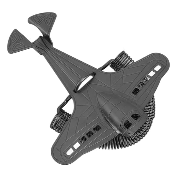Fighter Plane Cocktail Strainer i rustfritt stål for hjemmebar, profesjonelle bartendere, svart
