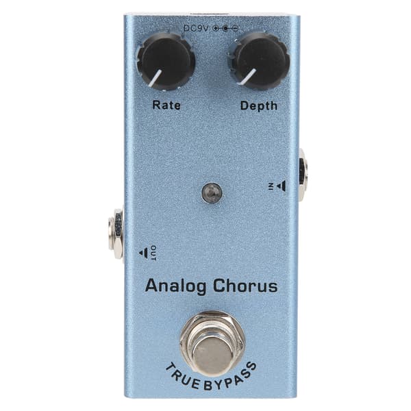 Analog Chorus Effekt Metallrattjustering med True Bypass Elgitarr LjudtillbehörZP‑07 Analog Chorus