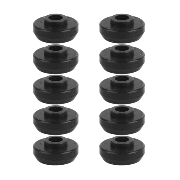 10 stk aluminiumslegeringsskrue Shim Oppgradering Reservedeler Passer for MND90 MN99 MN91 FJ45 (Sort)