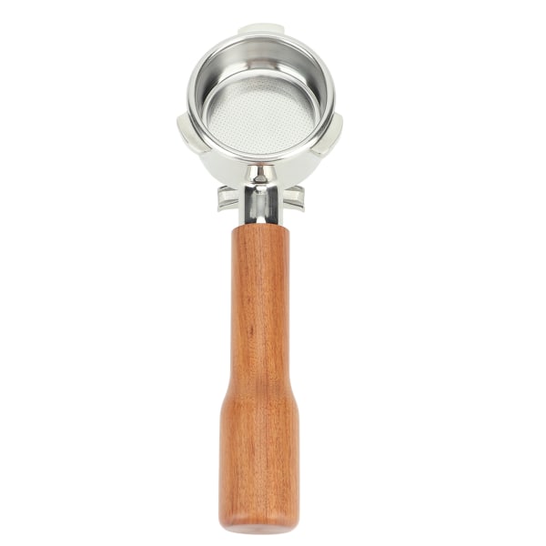 Kaffe Portafilter 54mm Kaffe Dobbel Spouts Portafilter Rustfritt Stål Kaffe Spout Portafilter For Breville 870 880 Kaffemaskin C1 Palisander