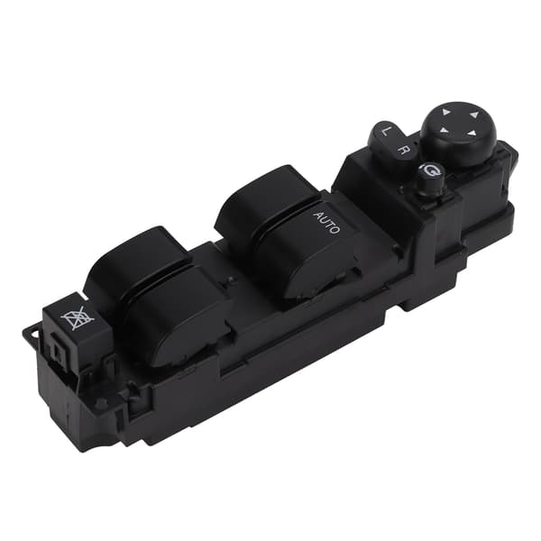 Strømvindusbryter D652-66-350A Svart ABS Robust erstatning for Mazda 2 6 2008-2012 RHD