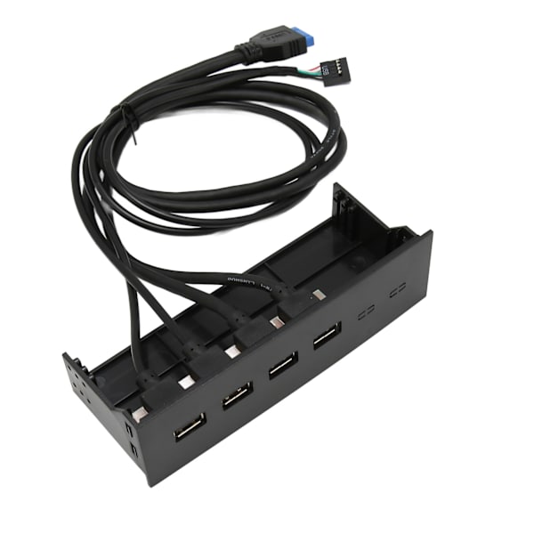 5.25in USB 3.0 Frontpanel Hub 4 Porte 5Gbps Høj Hastighed 19pin USB Frontpanel Hub til PC