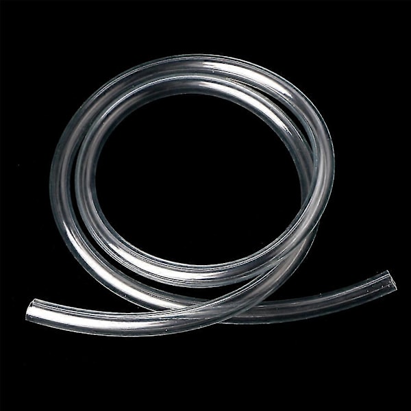 1m Högkvalitativ Transparent Mjuk VVS Slang PVC Rör 8x12mm Vattenledning