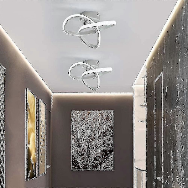 Moderne LED taklamper Kreativ Blomsterform Taklampe Balkong Gang Taklampe Hjem