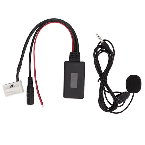 12-polet AUX-adapter håndfrit mikrofonsæt trådløs Bluetooth-erstatning til Peugeot 307 408 508