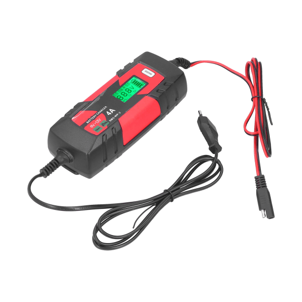 Batteriladdare Multifunktionell Intelligent Puls Reparation Strömladdning för Bil SM3‑WP‑2EU Plugg 220-240V