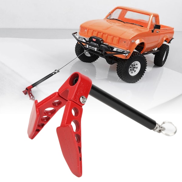 1/10 RC Crawler Car Metal Uppfällbar ankarvinsch Jordslipningsverktyg Passar för Axial SCX10 D90 CC01