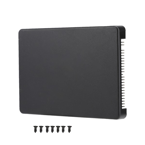 Harddiskboks mSATA SSD til IDE 2,5 tommer PATA / IDE Parallell Port Harddiskboks (svart)