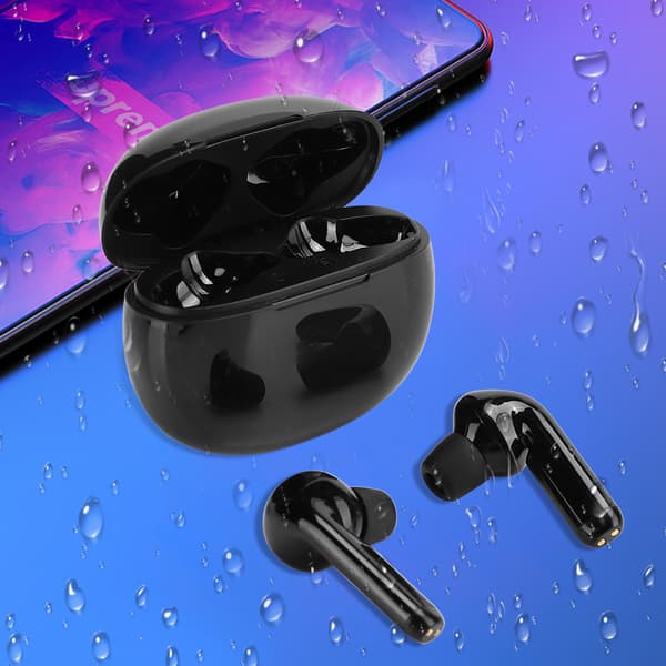 T15 Vanntette Trådløse Hodetelefoner TWS Bluetooth 5.0 In-Ear Ørepropper Mini Headset
