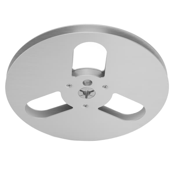 1/4 7 Tommer Tom Spole 3 Huller Aluminium Legering Åbningsmaskine Del Optagespole til TEAC Sølv