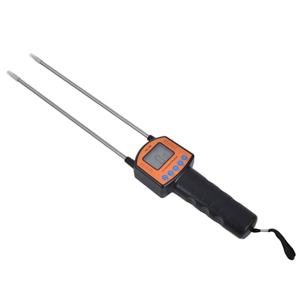 Grain Moisture Tester Röstuppmaning LCD Bakgrundsbelyst Hög noggrannhet Hög känslighet Robust Anti-böjning Grain Moisture Meter