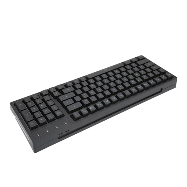 2.4G tastatur- og musekombinasjon 96 taster 1000 1600 2400DPI strømsparemodus RGB bakgrunnsbelyst oppladbar PC-tastaturmus for hjemmet