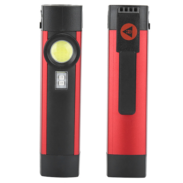 Bærbar COB Lilla Lys LED Lommelygte Mini Magnet Lommelygte 4 Tilstande USB Genopladelig Arbejdslampe 5W