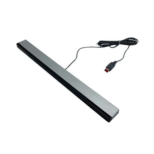 Kablet mottaker for WII Erstatning kablet infrarød sensor bar mottaker for Wii U Motion Plus-konsoll