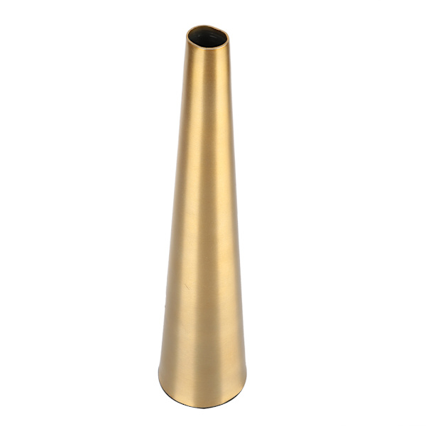 Konisk metallbordvasedekorasjon Rose Flower Holder Cup Stue Studie Håndverk