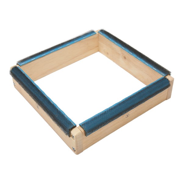 Kirjontanauhakehys 9,8 tuumaa 4 sivua Tukeva massiivipuinen Easy Assembly -maton koukkukehys ruuveilla jakoavaimella tuftaukseen DIY