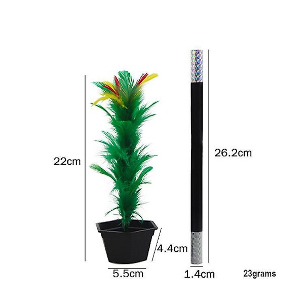 Magisk Stick till Blomma - Rolig och Enkel Magitrickleksakssats (2 stycken)