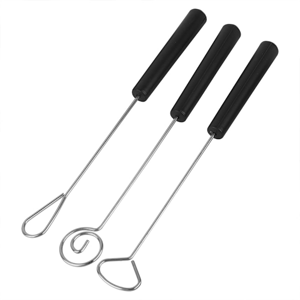 10 st DIY baktillbehör i rostfritt stål choklad doppgaffel set