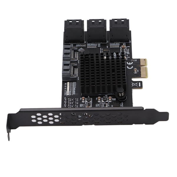 SATA PCIE-kort Indbygget PCIE 1X-grænseflade 8xSATA3.0 Output-grænseflader Udvidelseskort til Win 10