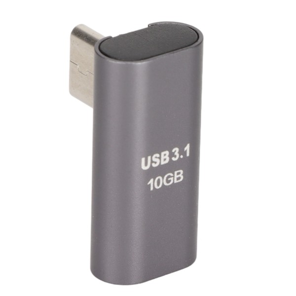 Type C hann til hunn adapter 10 Gbps aluminiumlegering kompakt Type C adapter for bærbare datamaskiner nettbrett smarttelefoner