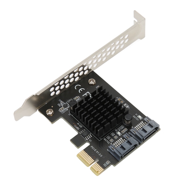 PCIe til SATA 3.0 utvidelseskort 6 Gbps overføring Stabil Plug and Play PCIe SATA 3.0 kontrollerkort for skrivebord