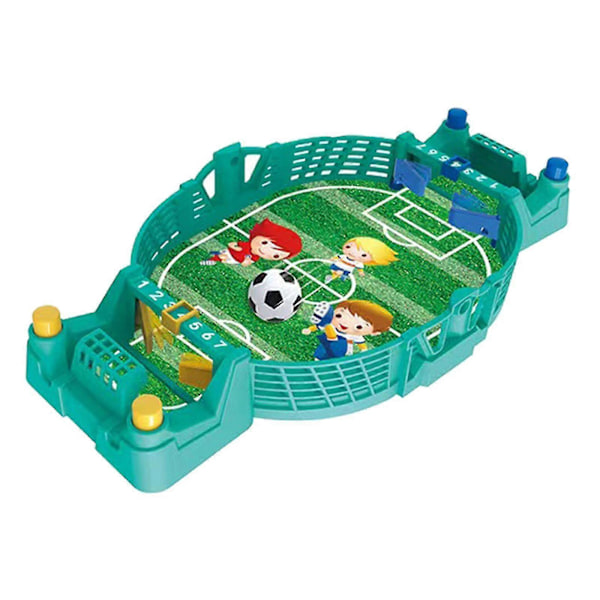 Fotbollsbord Interaktivt Spel Leksaker Tävlingsinriktade Fotbollsspel Gåva Till Barn Grön Mini Kreativa Barnleksaker 24*12,4*3,5 cm Med 1 Boll