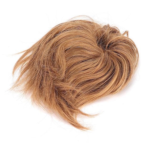Slarvig Bun Faux Hårpiece Elastisk Tovig Uppdo Hår Extensions Ponytail Hårpieces för KvinnorQ17-86/10#