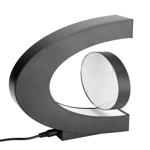 C-formet magnetisk svevende fotoramme Hjemmekontor Dekor Gave (EU-kontakt)