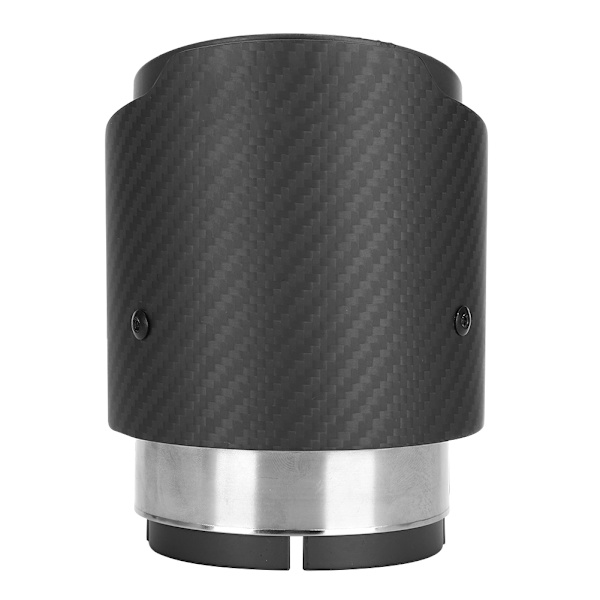 Avgasrör i kolfiber, 80 mm inlopp, 101 mm utlopp, rakt avgasrör, matt, passar till Mazda CX5 CX4 (matt svart)