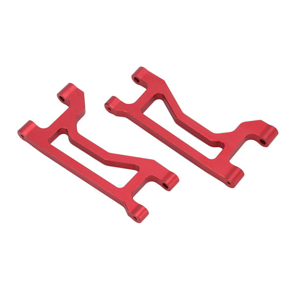 RC främre bakre övre upphängningsarm i aluminiumlegering RC uppgraderingsdelar för TRAXXAS 1/10 RC bil röd