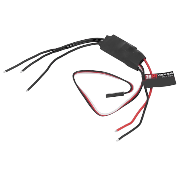 12A børsteløs ESC elektronisk hastighetsregulator 5V 2A BEC for RC helikopter Quadcopter uten loddeplugg