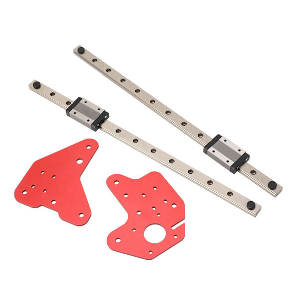 Lineær glideskinne guide dobbelt Z-akse kit til Ender-3 3D-printertilbehør