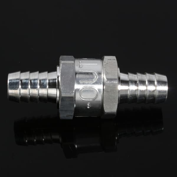 Aluminium Bränsle Backventil Envägs Bensin 6/10/12MM Valfritt