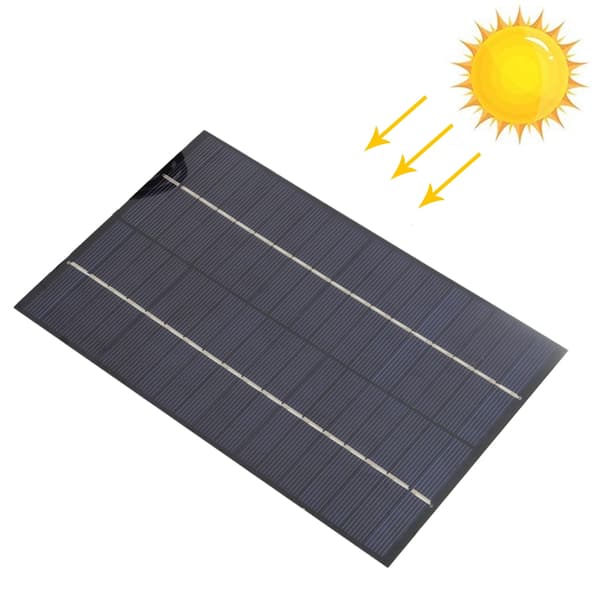 4.2W 18V Bærbart Effektivt Polykrystallinsk Silisium Solcellepanel for DIY Strømlader