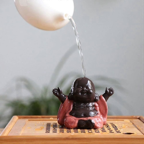 2025 Passende Lachende Buddha Statue - Oransje