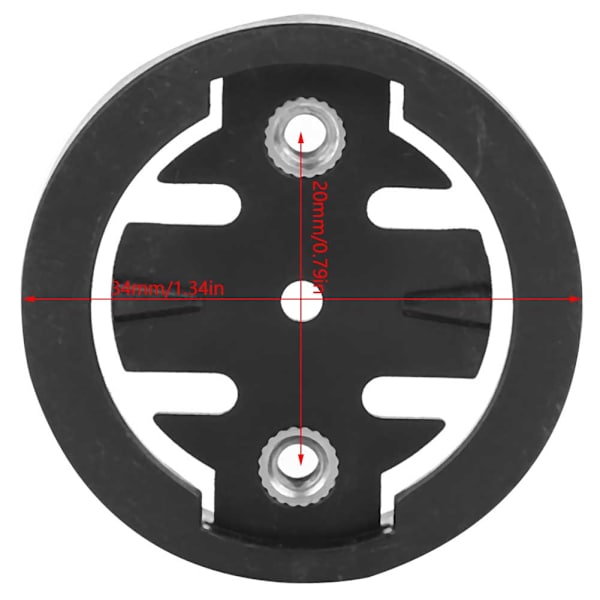 Slitstark cykel Cykeldator Förlängningsfäste konverterare Adapter Basersättningstillbehör