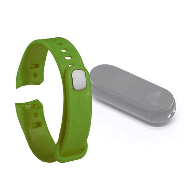 Erstatningsrem TPE Smartwatch Rem Armbånd Passer til Huawei Glory 3 (Lime)
